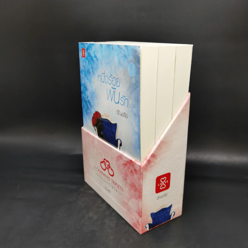Boxset ชุด Charming Triplets หล่อร้ายยกกำลังสาม 3 เล่ม - อัญชรีย์ รูปที่ 4