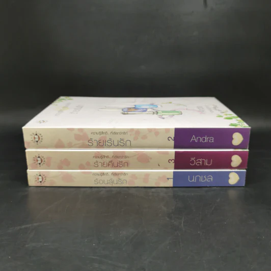 นิยายแจ่มใส Boxset ความรู้สึกดี ที่เรียกว่ารัก ชุด หอหลอนรัก 3 เล่ม รูปที่ 5