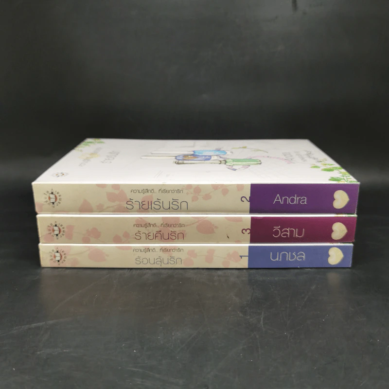 นิยายแจ่มใส Boxset ความรู้สึกดี ที่เรียกว่ารัก ชุด หอหลอนรัก 3 เล่ม รูปที่ 5