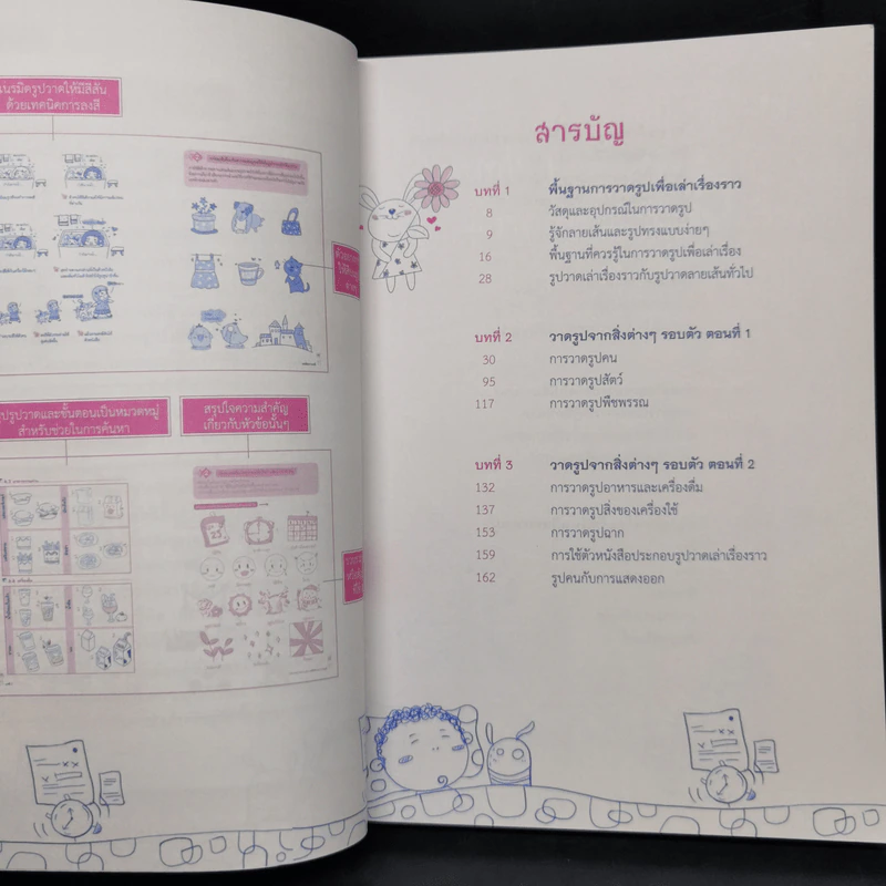 ฝึกวาดการ์ตูนน่ารักด้วยดินสอหนึ่งด้าม - เฟยเล่อเหนี่ยว รูปที่ 8