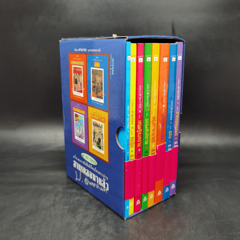 หัสนิยายสามเกลอ ชุด สามเกลอมาแล้ว Boxset 8 เล่ม - พล นิกร กิมหงวน รูปที่ 3