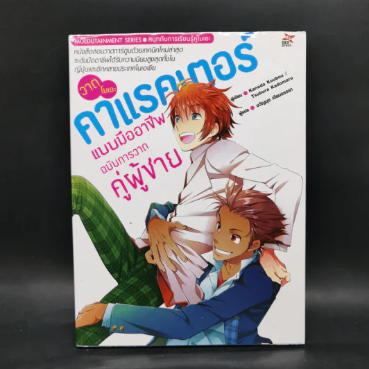 วาดโมเอะคาแรคเตอร์แบบมืออาชีพ ฉบับการวาดคู่ผู้ชาย รูปที่ 1