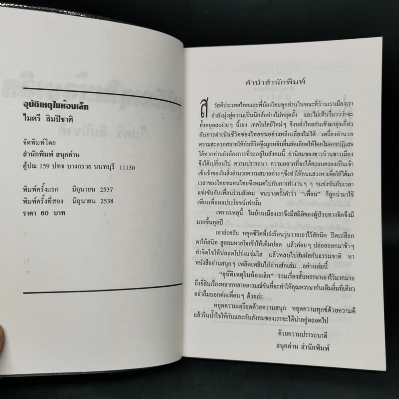 อุบัติเหตุในห้องเล็ก - ไมตรี ลิมปิชาติ รูปที่ 8