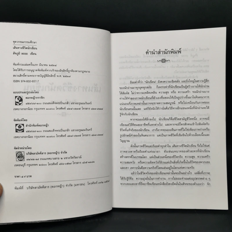 เส้นทางชีวิตนักเขียน - สัจภูมิ ละออ รูปที่ 8