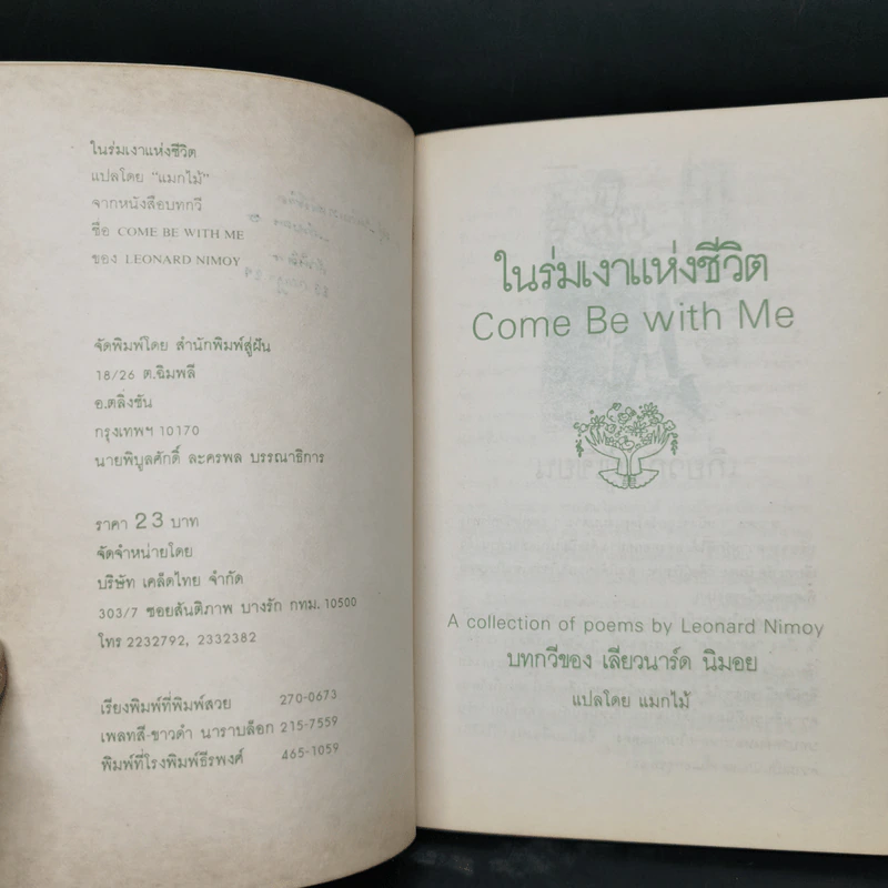 ในร่มเงาแห่งชีวิต Come Be with Me - เลียวนาร์ด นิมอย รูปที่ 9