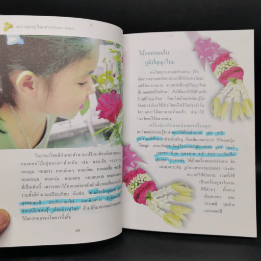 สารานุกรมไทยสำหรับเยาวชน ฉบับเสริมการเรียนรู้ เล่ม 1 ไม้ดอกหอมของไทย ไม้ในวรรณคดีไทย สมุนไพร รูปที่ 11
