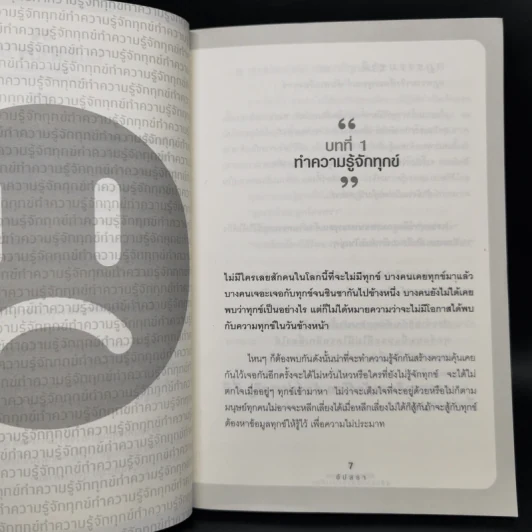 ตีสนิทกับความทุกข์แล้วความสุขจะมาเยือน - อัปสรา รูปที่ 9