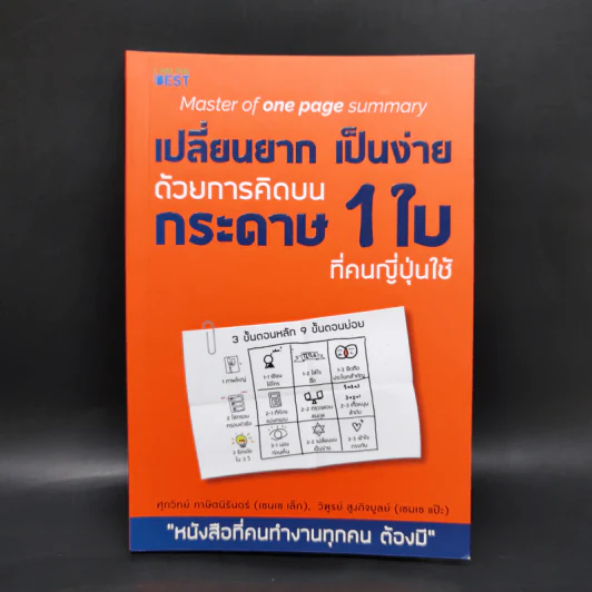 เปลี่ยนยากเป็นง่าย ด้วยการคิดบนกระดาษ 1 ใบ ที่คนญี่ปุ่นใช้ - ศุภวิทย์ ภาษิตนิรันดร์,วุฑูรย์ สูงกิจบูล รูปที่ 14