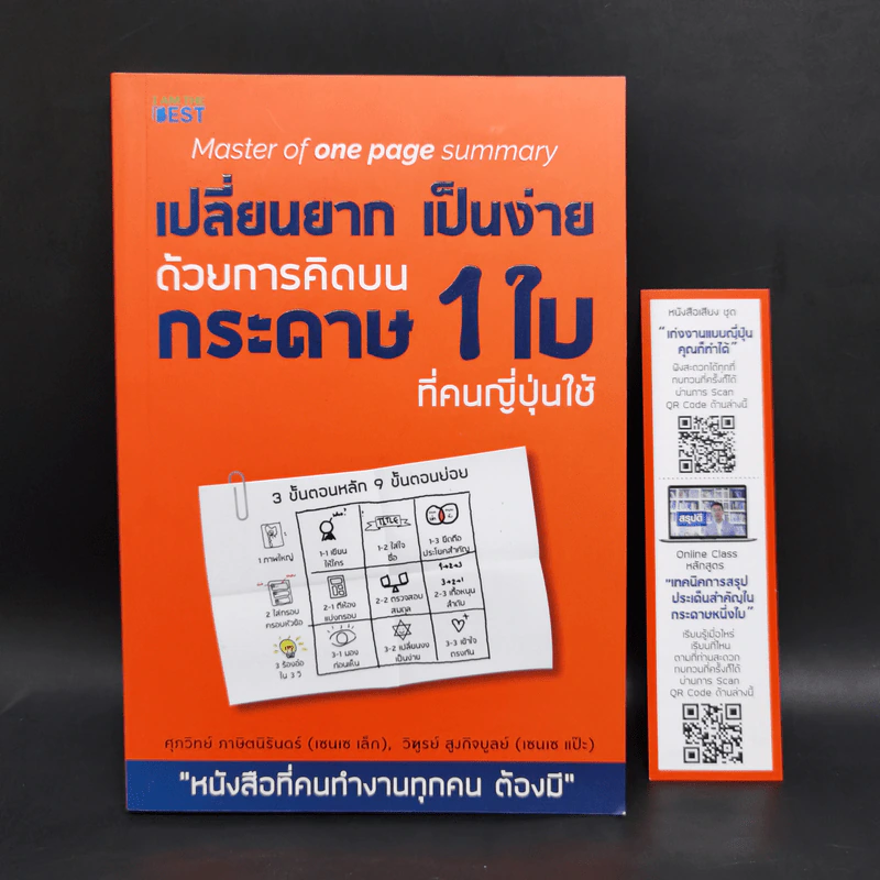เปลี่ยนยากเป็นง่าย ด้วยการคิดบนกระดาษ 1 ใบ ที่คนญี่ปุ่นใช้ - ศุภวิทย์ ภาษิตนิรันดร์,วุฑูรย์ สูงกิจบูล รูปที่ 1