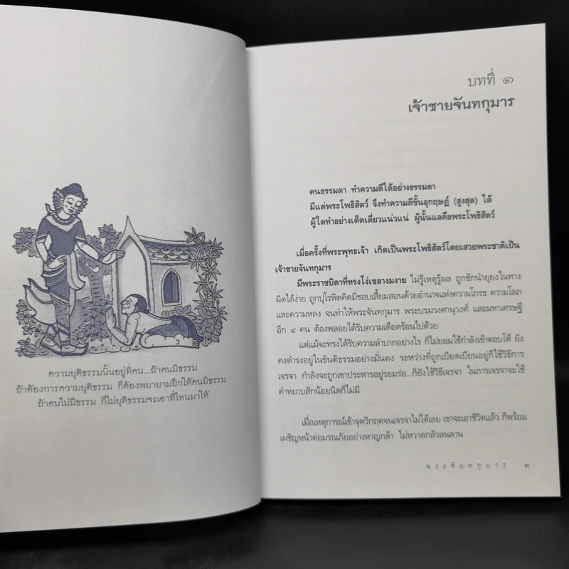 พระชาติที่ 7 พระจันทกุมาร ธรรมนิยาย จากพระเจ้าสิบชาติ รูปที่ 10