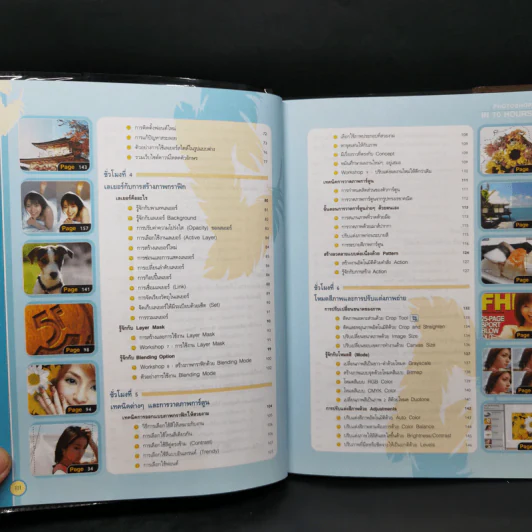 สร้างงาน Graphic และตกแต่งภาพด้วย Photoshop CS รูปที่ 11