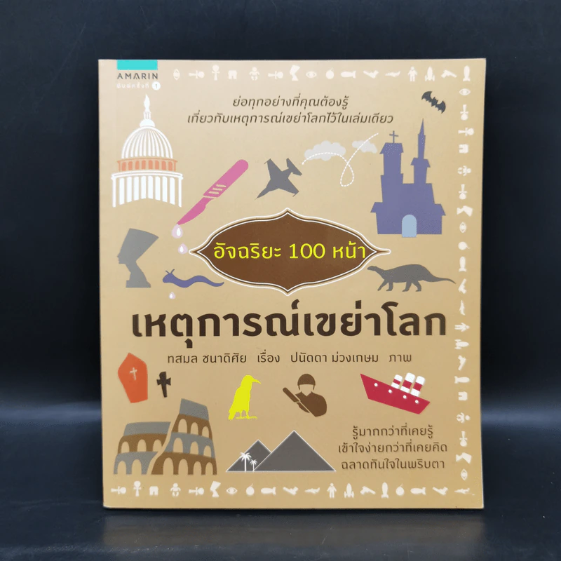 อัจฉริยะ 100 หน้า เหตุการณ์เขย่าโลก รูปที่ 1