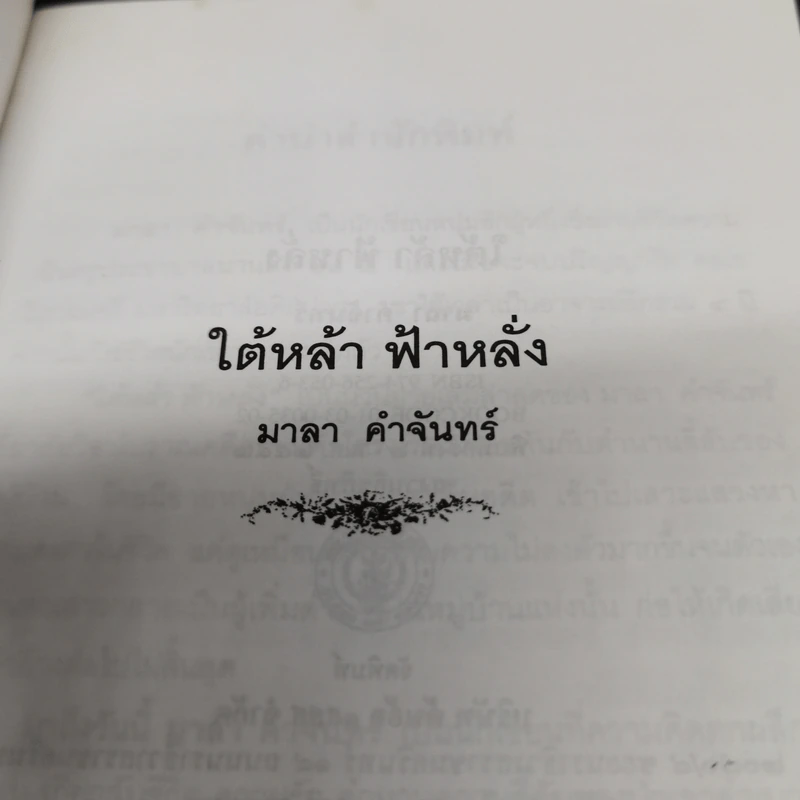 ใต้หล้าฟ้าหลั่ง - มาลา คำจันทร์ รูปที่ 7