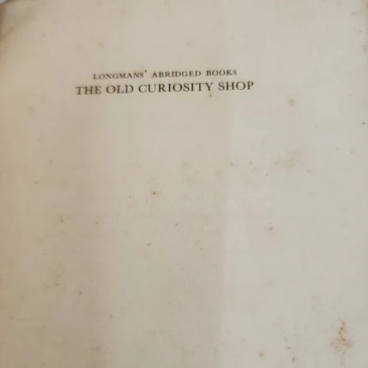 The Old Curiosity Shop - Charles Dickens รูปที่ 9