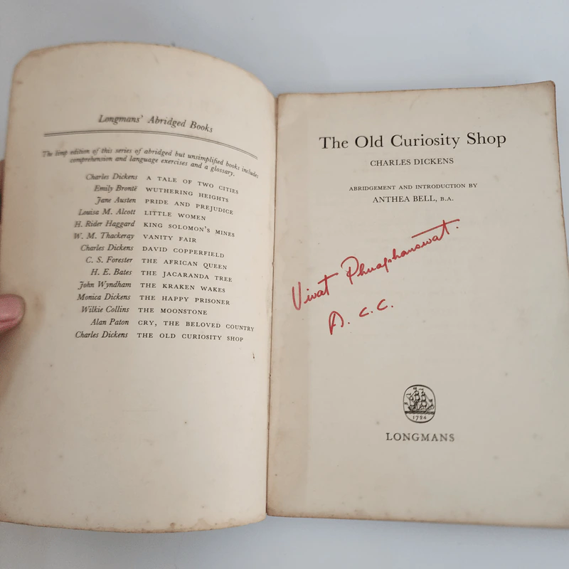 The Old Curiosity Shop - Charles Dickens รูปที่ 10