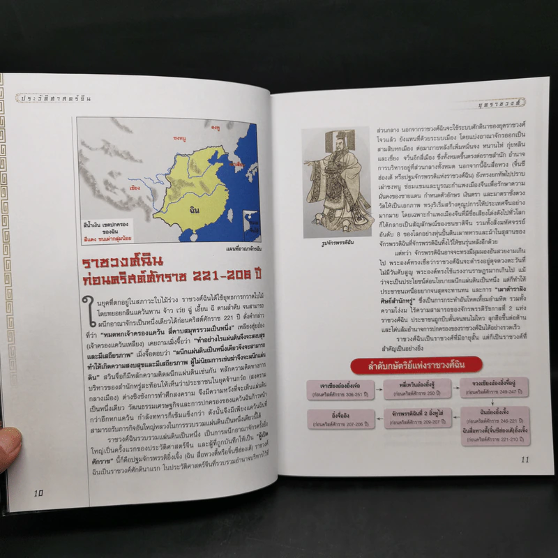 ประวัติศาสตร์จีน ยุคราชวงศ์ เล่ม 1 - สายฝน รุ่งประเสริฐ วรรณสินธพ รูปที่ 11