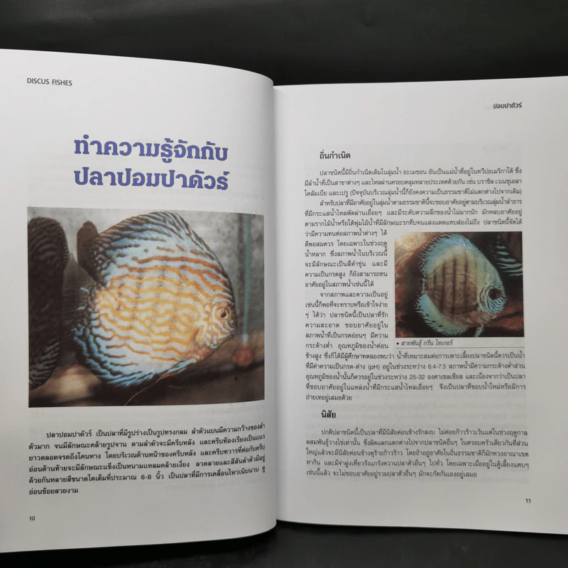 ปอมปาดัวร์ สายพันธุ์และการเพาะเลี้ยงปลาสวยงาม ฉบับสมบูรณ์ - กฤษณา แก้วชะอุ่ม, ภีระ ไกรแสงศรี รูปที่ 10