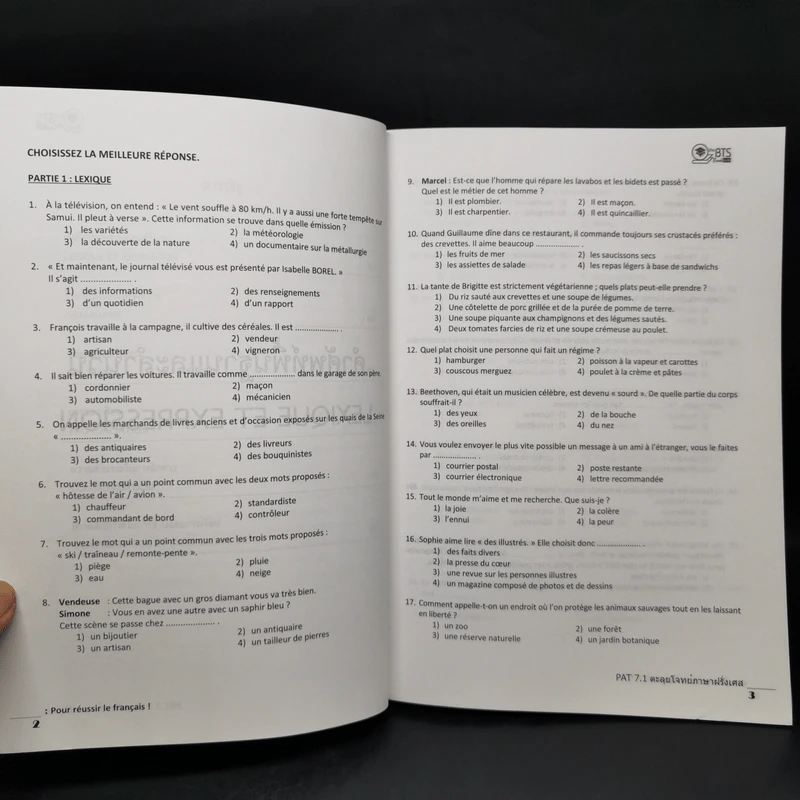 ตะลุยโจทย์ภาษาฝรั่งเศส Pat7.1 - จักรกฤษณ์ เจริญสิทธิ์ รูปที่ 10