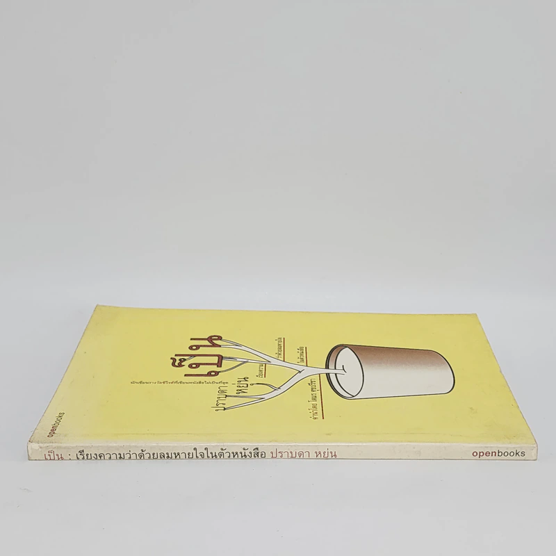 เป็น: เรียงความว่าด้วยลมหายใจในตัวหนังสือ - ปราบดา หยุ่น รูปที่ 2