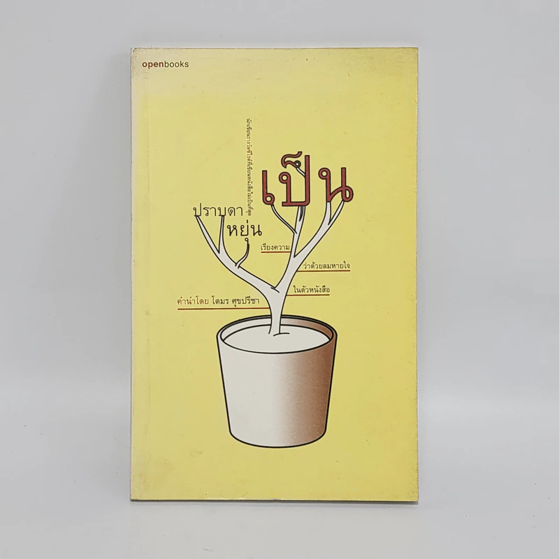 เป็น: เรียงความว่าด้วยลมหายใจในตัวหนังสือ - ปราบดา หยุ่น รูปที่ 1