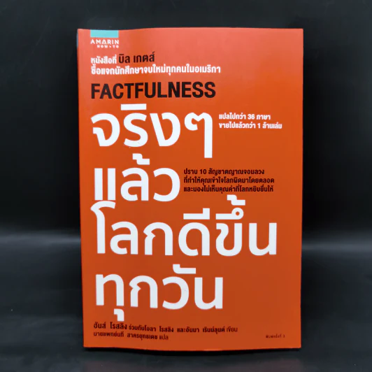จริงๆ แล้วโลกดีขึ้นทุกวัน - ฮันส์ รอสลิง (Hans Rosling) รูปที่ 1