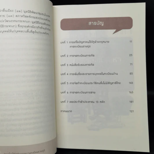 รักษาโรคไร้รัฐ ด้วยกฎหมายทะเบียนราษฏร์ (ฉบับอเนกประสงค์) - วีนัส สีสุข รูปที่ 9