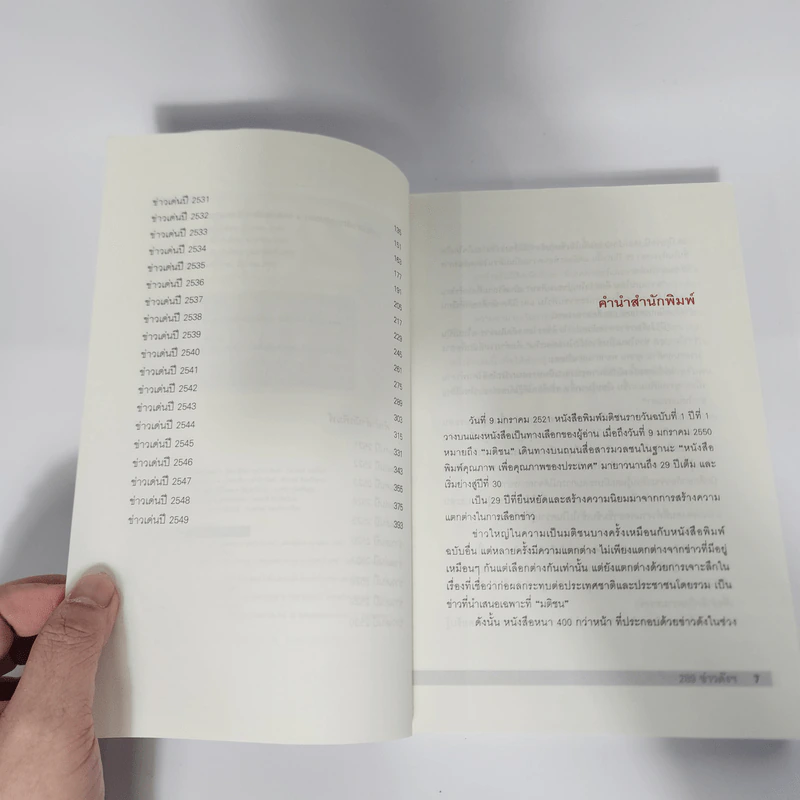 289 ข่าวดัง 3 ทศวรรษหนังสือพิมพ์มติชน พ.ศ.2521-2549 รูปที่ 10