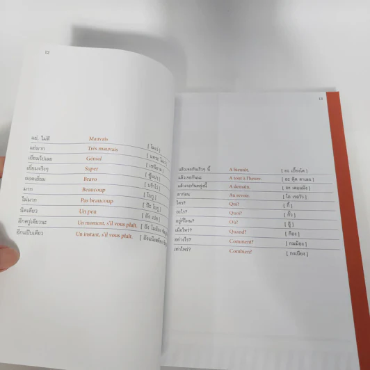 ฝรั่งเศสทันใจ พูดได้ด้วยปลายนิ้ว Francais - เฑียร ธรรมดา รูปที่ 13