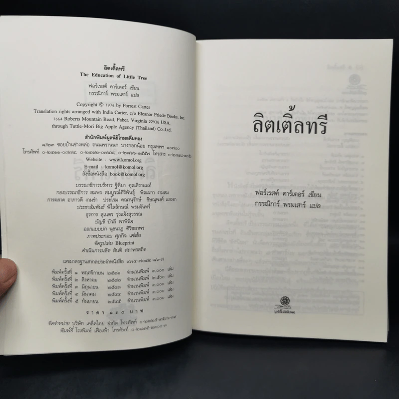 ลิตเติ้ลทรี - ฟอร์เรสต์ คาเตอร์ รูปที่ 8