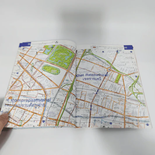 Bangkok City Atlas แผนที่เดินทางและท่องเที่ยวกรุงเทพฯ ฉบับ 2 ภาษา รูปที่ 12