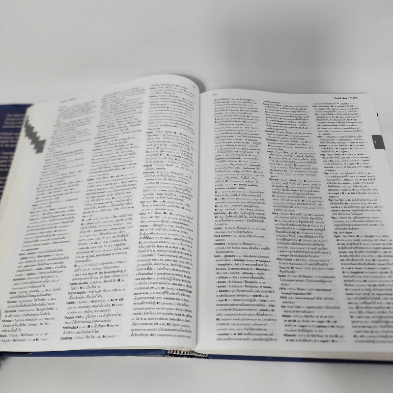 Oxford River Books English-Thai Dictionary พจนานุกรมออกซฟอร์ด-ริเวอร์ บุ๊คส์ อังกฤษ-ไทย (ปกแข็ง) รูปที่ 12