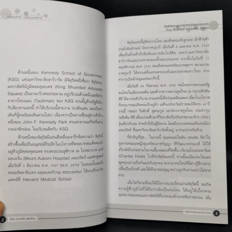 หลังกำแพงฮาร์วาร์ด: เพื่อความเป็นเลิศทางปัญญา Inside Harvard - เกรียงศักดิ์ เจริญวงศ์ศักดิ์ รูปที่ 6