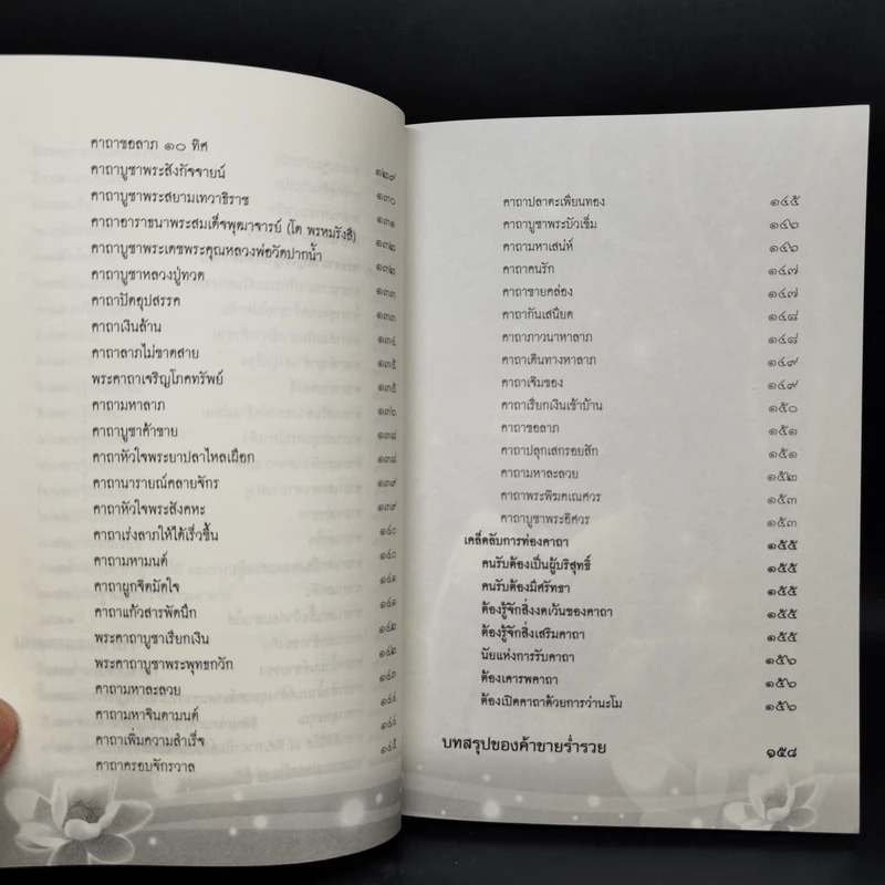 ค้าขายร่ำรวยด้วยธรรม : ของขลัง : มนตราและคาถา - เจ้าสัวเจริญ สิริโสภาคย์ รูปที่ 11