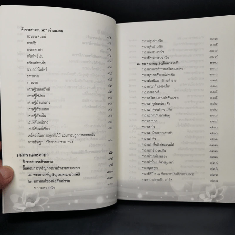 ค้าขายร่ำรวยด้วยธรรม : ของขลัง : มนตราและคาถา - เจ้าสัวเจริญ สิริโสภาคย์ รูปที่ 10