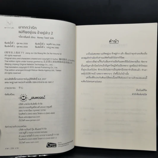 แม่ทัพอยู่บน ข้าอยู่ล่าง 3 เล่มจบ - จวี๋ฮวาซั่นหลี่ รูปที่ 11