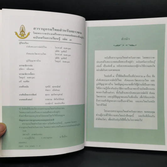 สารานุกรมไทยสำหรับเยาวชน  ฉบับเสริมการเรียนรู้ เล่ม 3 ลำดับพระมหากษัตริย์ไทย สังคมและวัฒนธรรมไทย ภูมิปัญญาชาวบ้าน รูปที่ 4