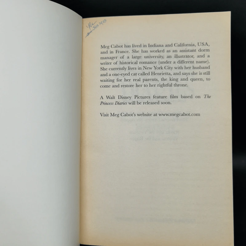 The Princess Diaries Also a Major Movie - Meg Cabot รูปที่ 4