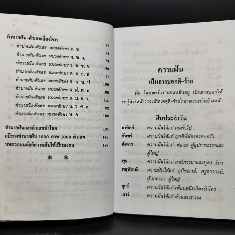 ตำราทำนายฝันและตัวเลขเสี่ยงโชค รูปที่ 6