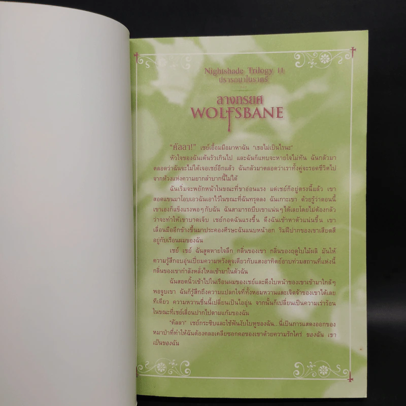 ชุด ปรารถนาในราตรี 3 เล่ม พิษอำพราง ลางทรยศ กุหลาบโลหิต รูปที่ 7