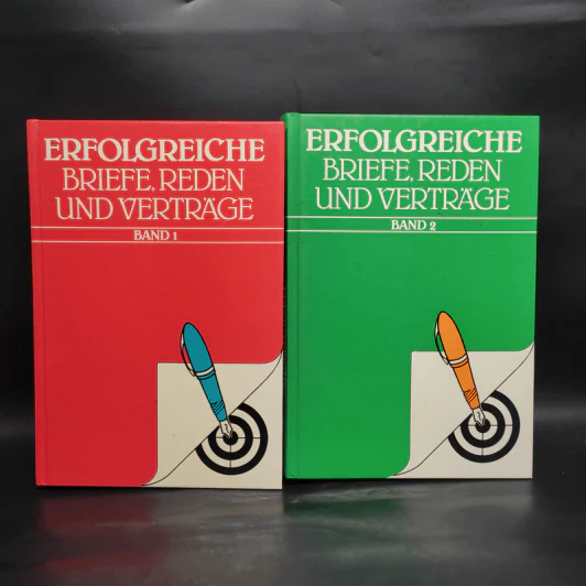 Erfolgreiche Briefe, Reden und Vertrage Band 1-2 German รูปที่ 1