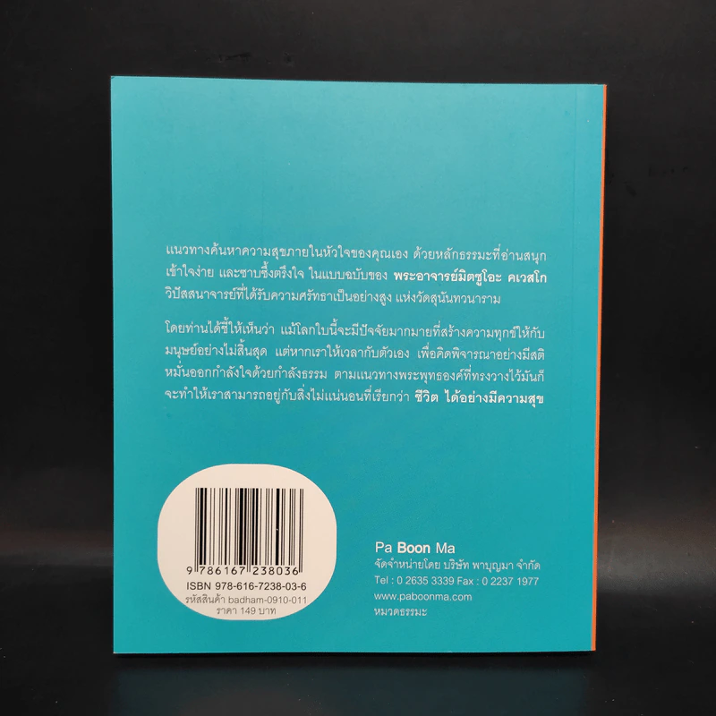 ธรรมะเทอราปี - พระอาจารย์มิตซูโอะ คเวสโก รูปที่ 2