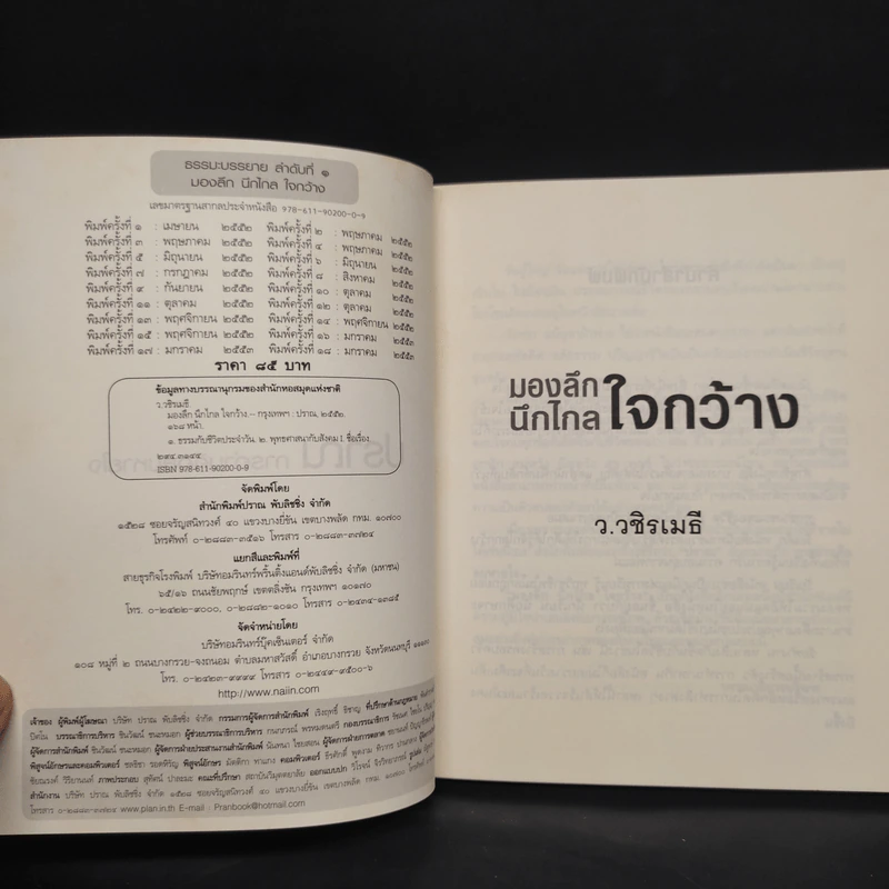 มองลึก นึกไกล ใจกว้าง - ว.วชิรเมธี รูปที่ 5