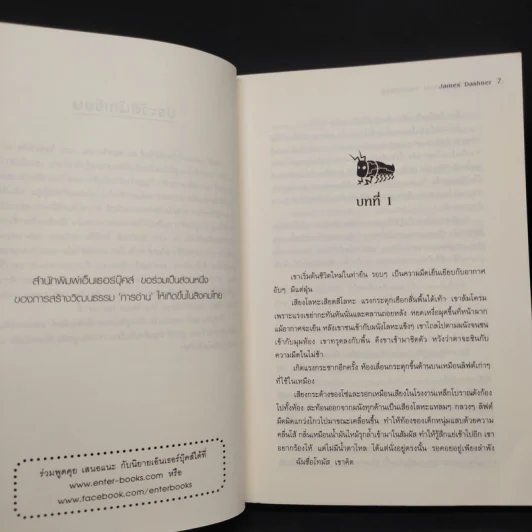 The Maze Runner เกมล่าปริศนา 4 เล่ม - James Dashner รูปที่ 9