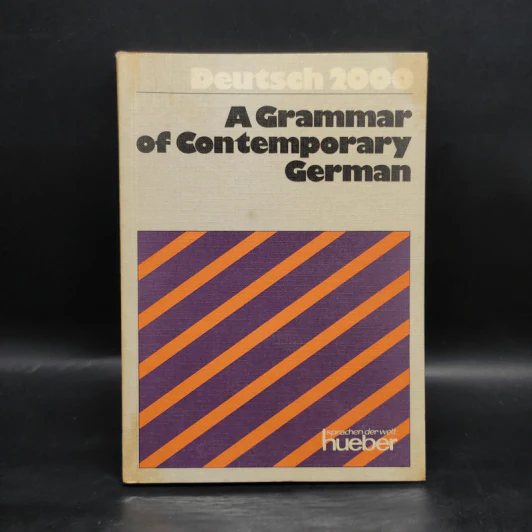 A Grammar of Contempoorary German รูปที่ 1