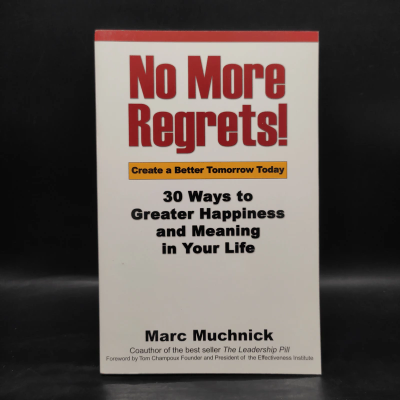 No More Regrets! - Mark Muchnick รูปที่ 1