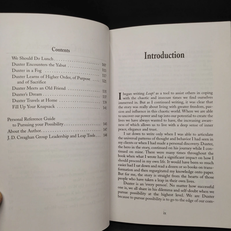 Leap! A Journey to Personal Power and Possibility - Jonathan Creaghan รูปที่ 6