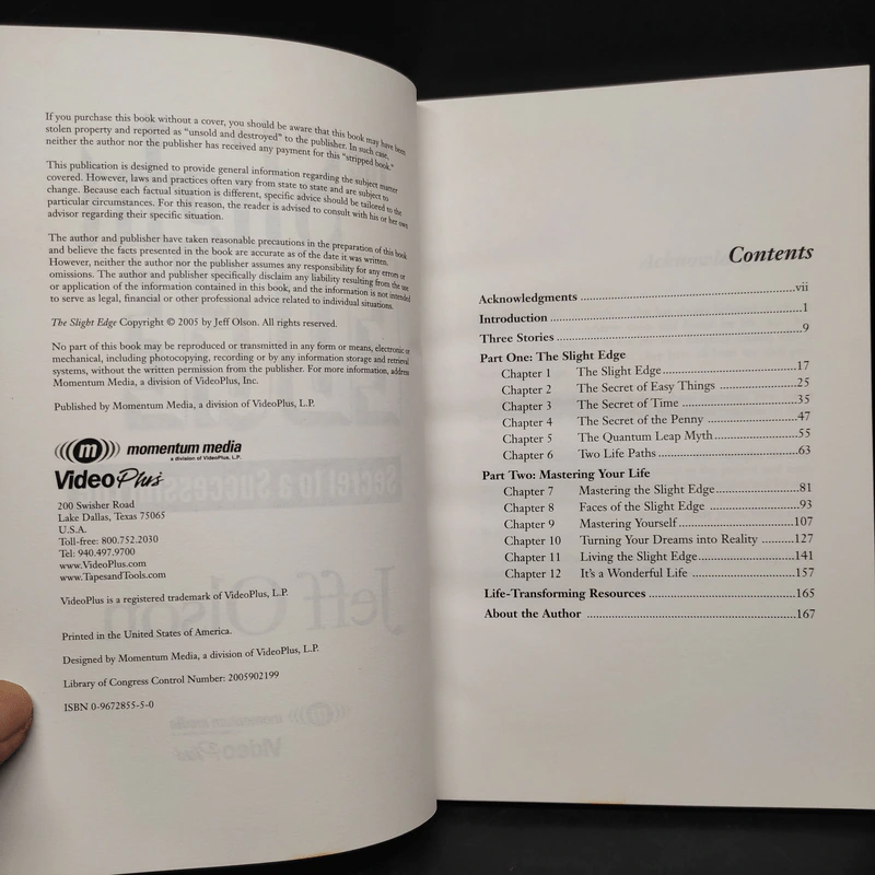 The Slight Edge -  Jeff Olson รูปที่ 5