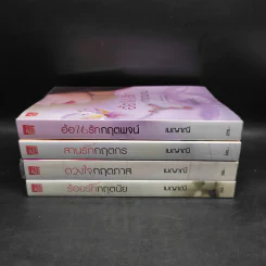 ชุดร้อยใจให้รัก 4 เล่ม ร้อยรักกฤตนัย, ดวงใจกฤตภาส, สานรักกฤตกร, อ้อนรักกฤตพจน์ - เมญาณี รูปที่ 2