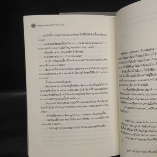 นิยายวาย Deep Sound แสดงความรู้สึก 2 เล่มจบ - afterday รูปที่ 6