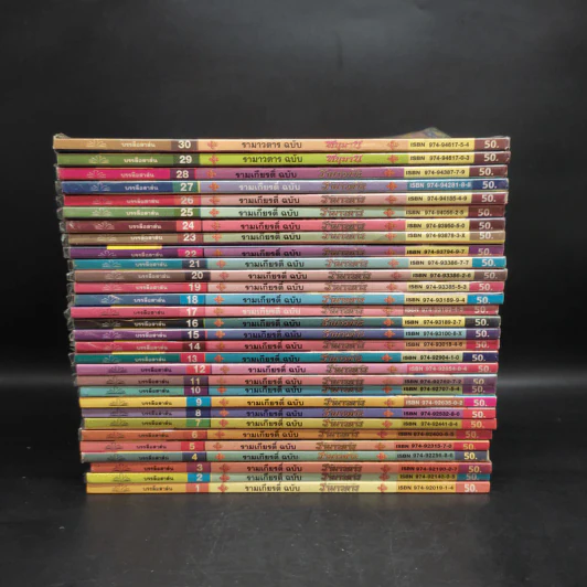 รามเกียรติ์ ฉบับ รามาวตาร 28 เล่มจบ + รามาวตาร ฉบับ หนุมาน เล่ม 29-30 รูปที่ 2